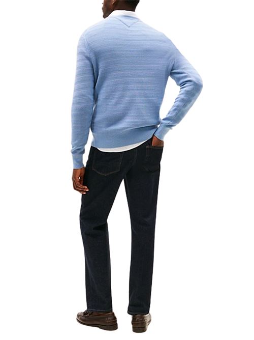 Maglioncino in cotone a righe Tommy Hilfiger | MW0MW39535C2B